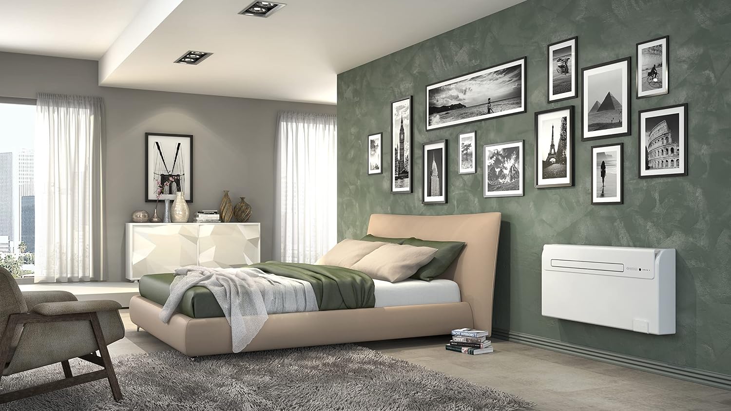 Olimpia Splendid Unico Air HP EFA — Climatizzatore a Pompa di Calore Senza Unità Esterna